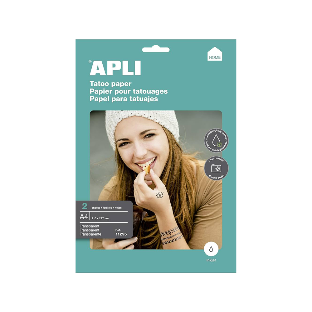 Papier tatouage A4 2f. APLI
