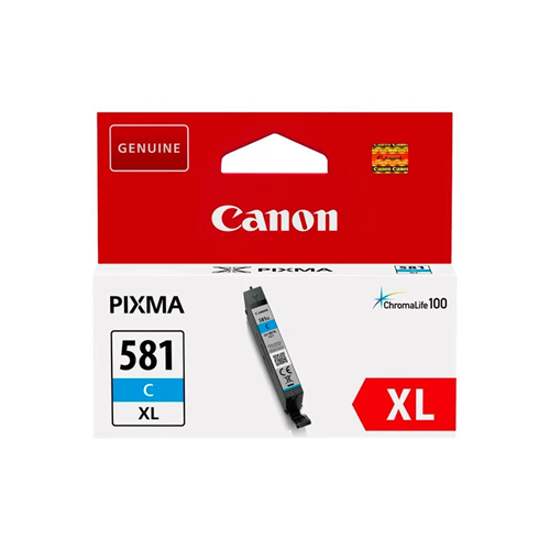 CANON Cartouche Jet d'encre 581 Cyan XL 2049C001