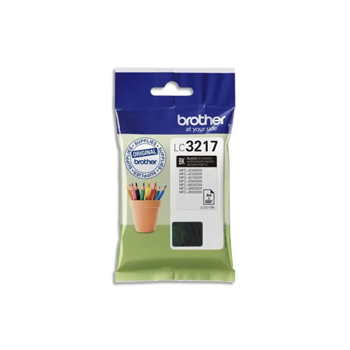 BROTHER Cartouche Jet LC3217BK