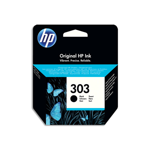 HP Cartouche jet 303 noir 200P.4ml T6N02AE