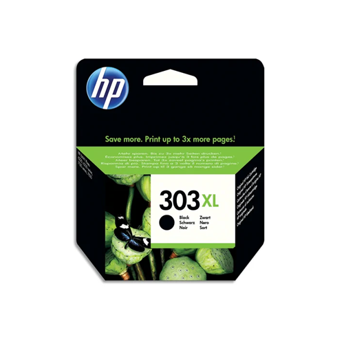 HP Cartouche jet d'encre 303XL noir T6N04AE