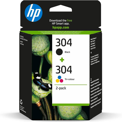 HP Pack cart.jet 304 N+3CL 100p.+120p.
