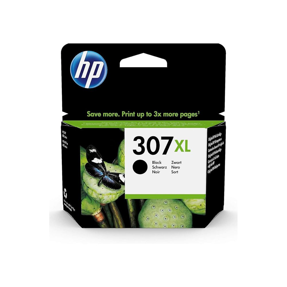 HP Cartouche jet d'encre 307XL noire 3YM64AE