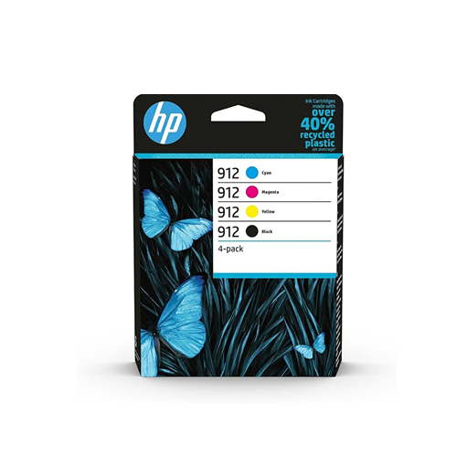 HP Pack 4 cartouches jet d'encre 912 6ZC74AE