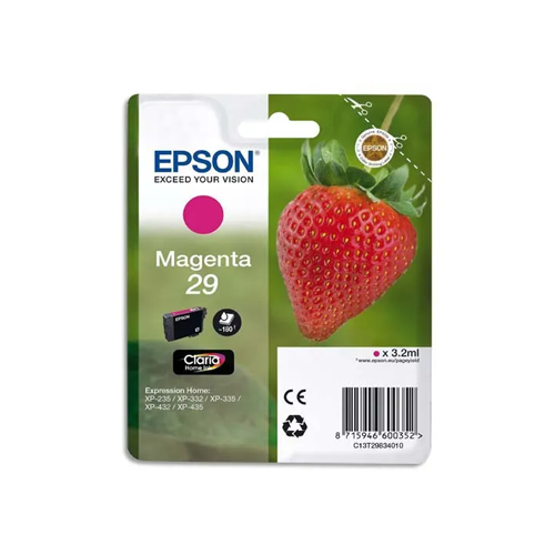 EPS CART JET ENCRE FRAISE MAGENTA C13T29834010