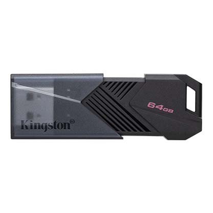 Clé USB Kingston DataTraveler Exodia Onyx 64 Go - USB 3.2 Gen 1 - Clip porte-clé