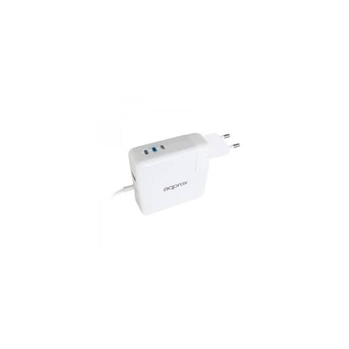 Chargeur automatique p/ Apple Type T 45W / 65W / 85W - USB 5V 2.1a