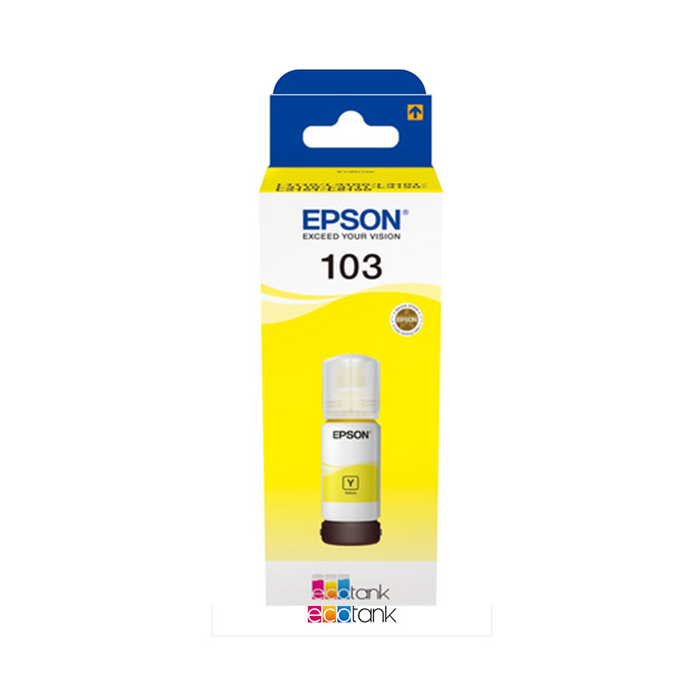 Bouteille d'encre originale Epson 103 jaune - C13T00S44A10