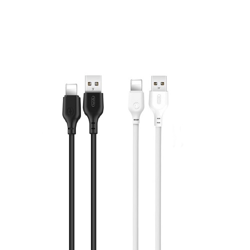 XO cable NB103 USB - Lightning 1,0 m 2,1A black or white