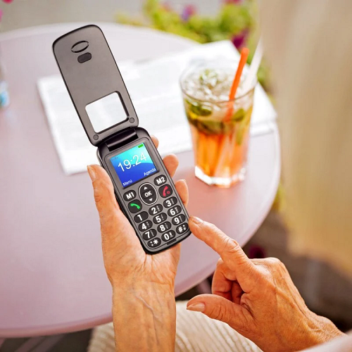 Téléphone Mobile SPC Titan View Écran 1,77" - Adapté aux Seniors - Grandes Touch