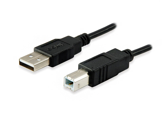 Câble d'imprimante Equip USB-A 2.0 mâle vers USB-B mâle 3 m