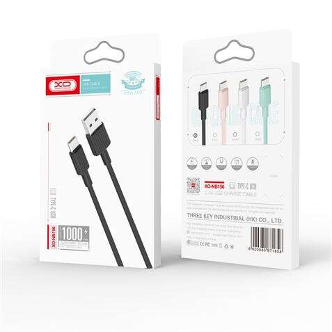 XO NB156 CABLE USB-A Mâle vers MicroUSB 2.4A - Chargement + Transmission de Donn