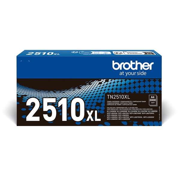 Toner noir original  Brother TN2510XL - TN2510XL 3000 pages