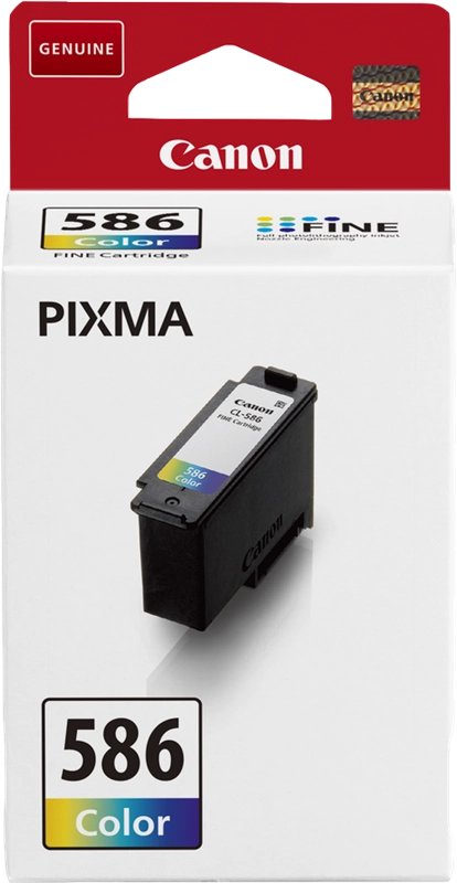 Cartouche d'encre couleur originale Canon CL586 - 6227C001