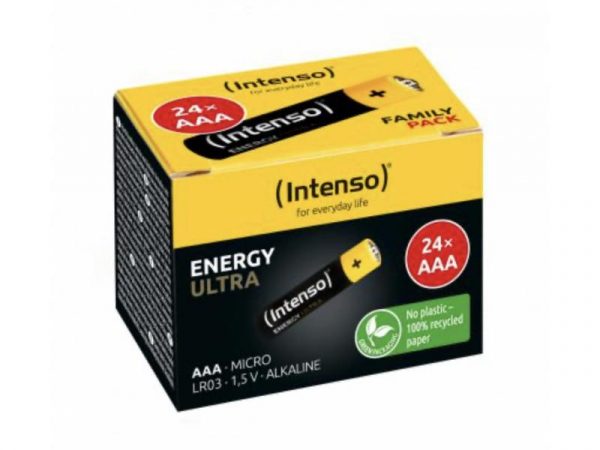 Intenso Piles Energy Ultra AAA Micro LR03 Alkaline (24-Pack)