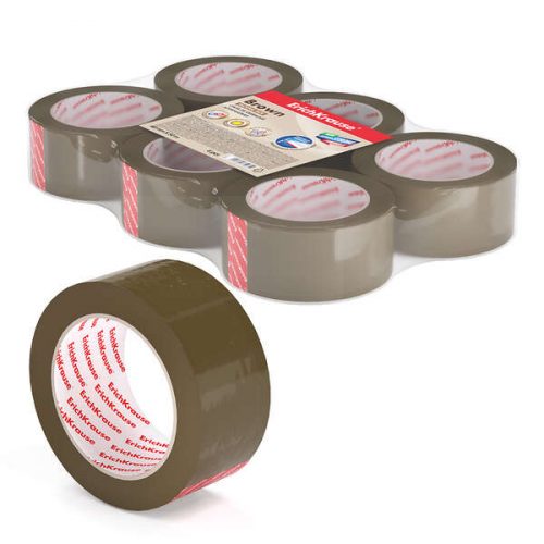 Erichkrause -Ruban adhésif 48 mm x 50 m - Adhésif haute adhérence - Facile à déc
