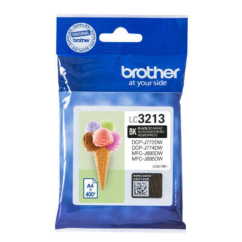 BROTHER CART LC3213BK JET NOIR XL 400 P