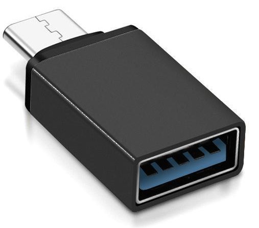 Adaptateur USB Type-C - USB 3.0 (Noir)