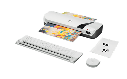 Set de Plastification A4 GBC Inspire+ 4en1 2 x 125µ