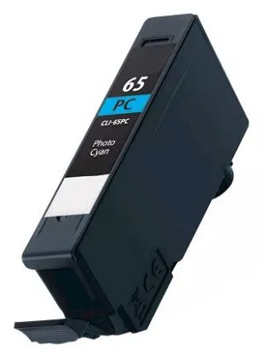 Cartouche compatible cli-65 photo cyan 12.5cl Pixma PRO-200