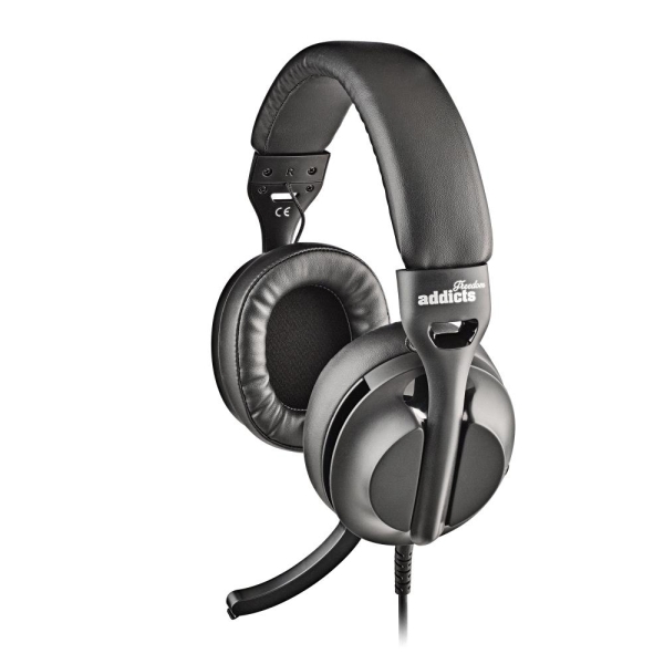 Casque USB-C NGS VOX805-C avec microphone - Microphone réglable et pliable - Technologie de filtrage du bruit - Coussinets et bandeau rembourrés - Contrôle intégré - Câble de 2 m - Noir