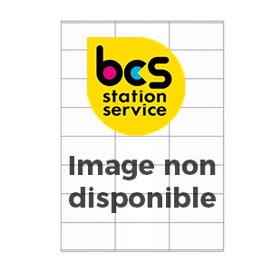 Boite 100 F. 65 Etiq.38X21,2mm Agipa